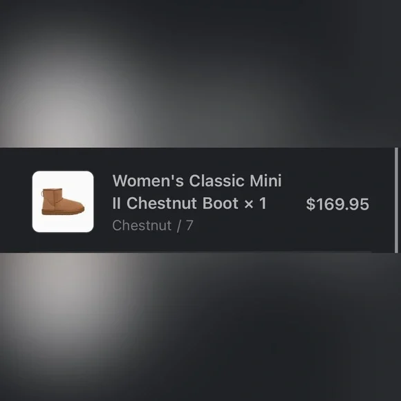 UGG women’s classic mini II boot - chestnut size 7 - new with box! - Picture 10 of 10